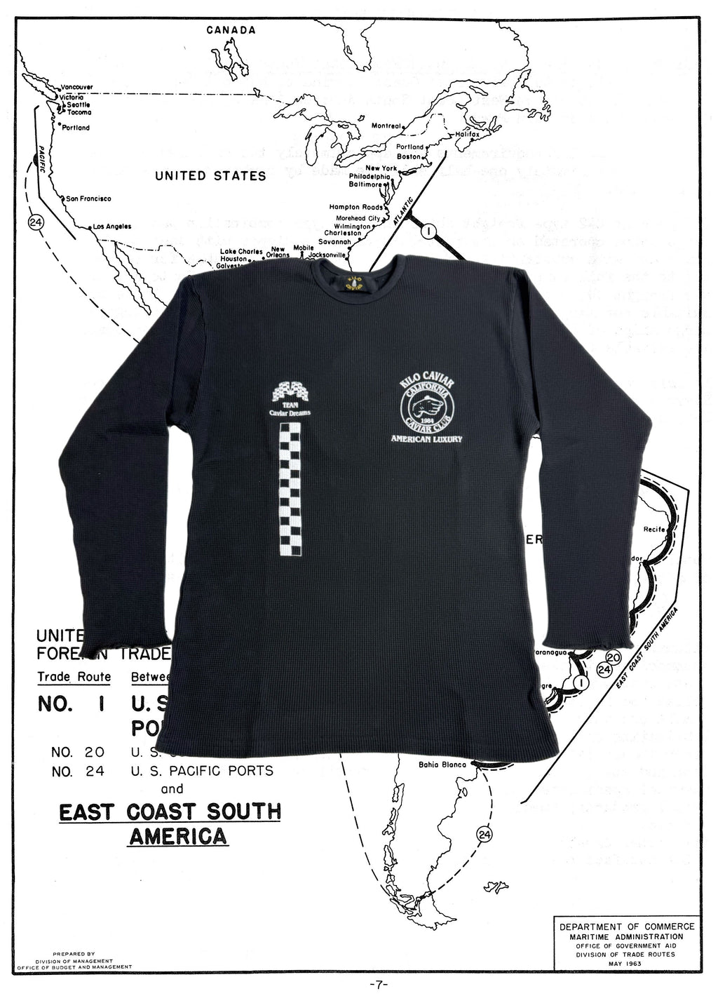 Kilo Caviar long sleeve waffle