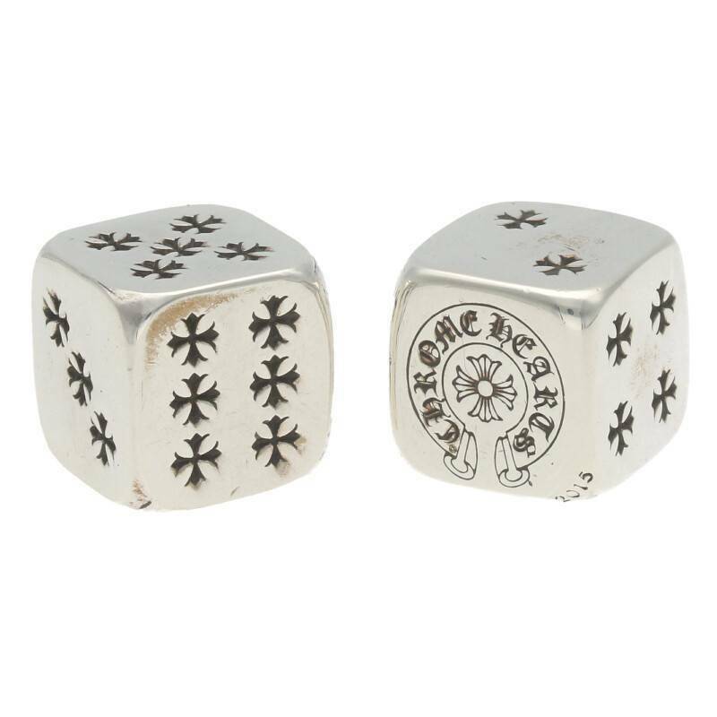Chrome Hearts Silver Dice