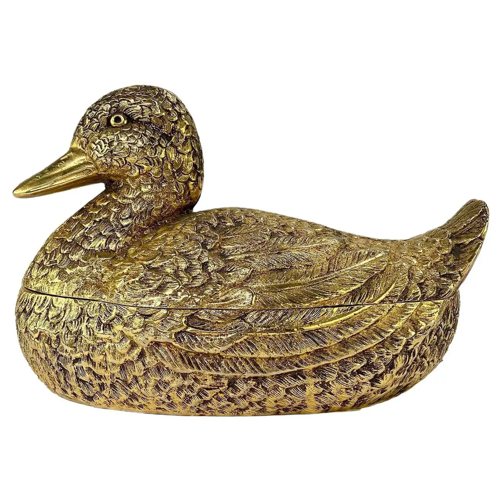 Gucci 1970s Mallard Duck Stash Box