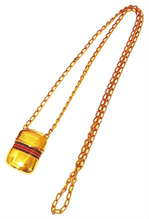 Gucci Hidden Pill Box Necklace