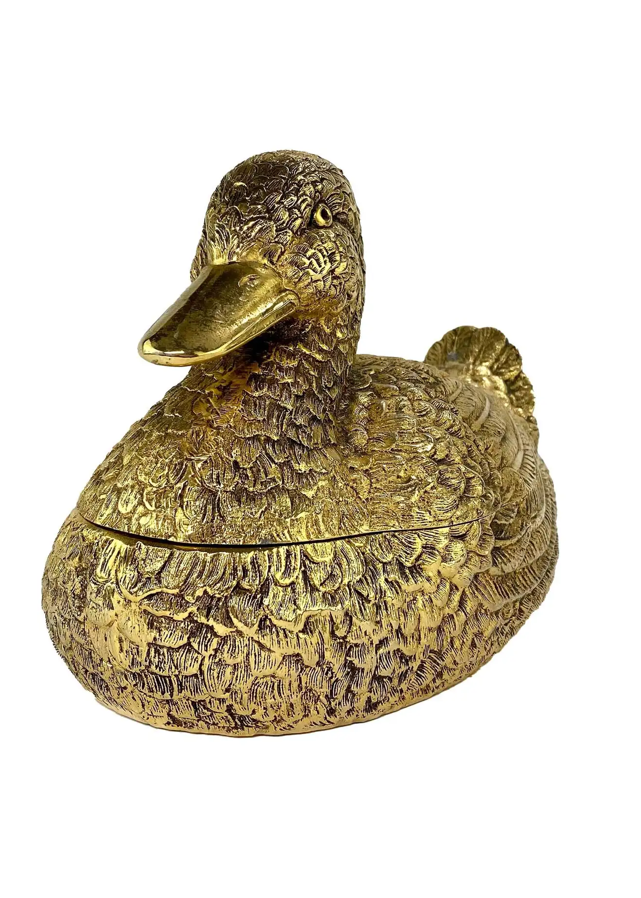 Gucci 1970s Mallard Duck Stash Box