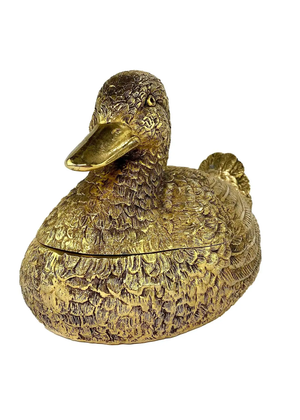 Gucci 1970s Mallard Duck Stash Box