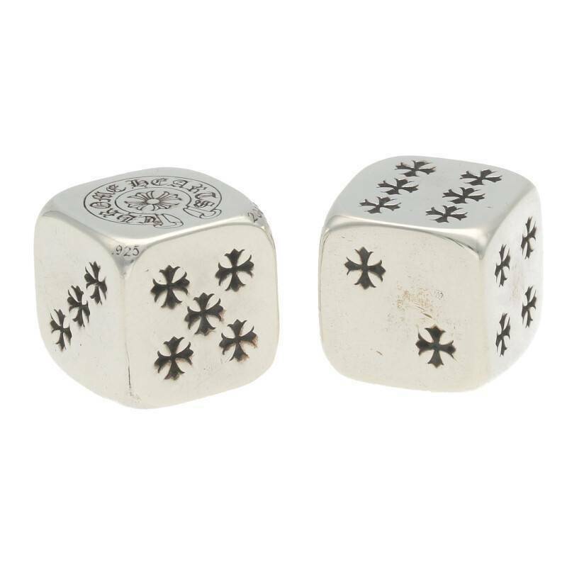 Chrome Hearts Silver Dice