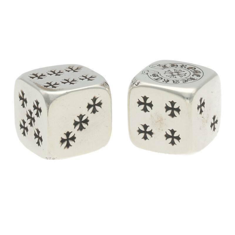 Chrome Hearts Silver Dice