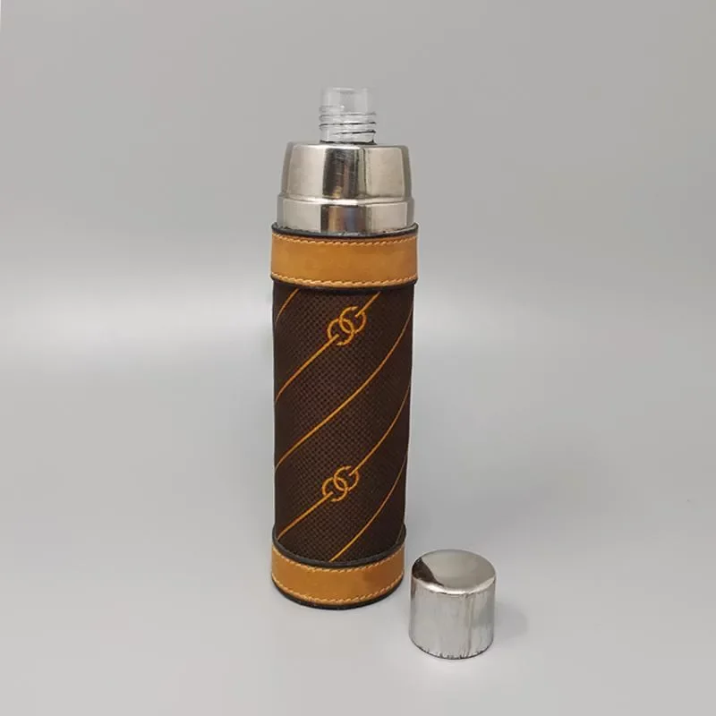 GUCCI 1970s Monogram Vacuum Flask