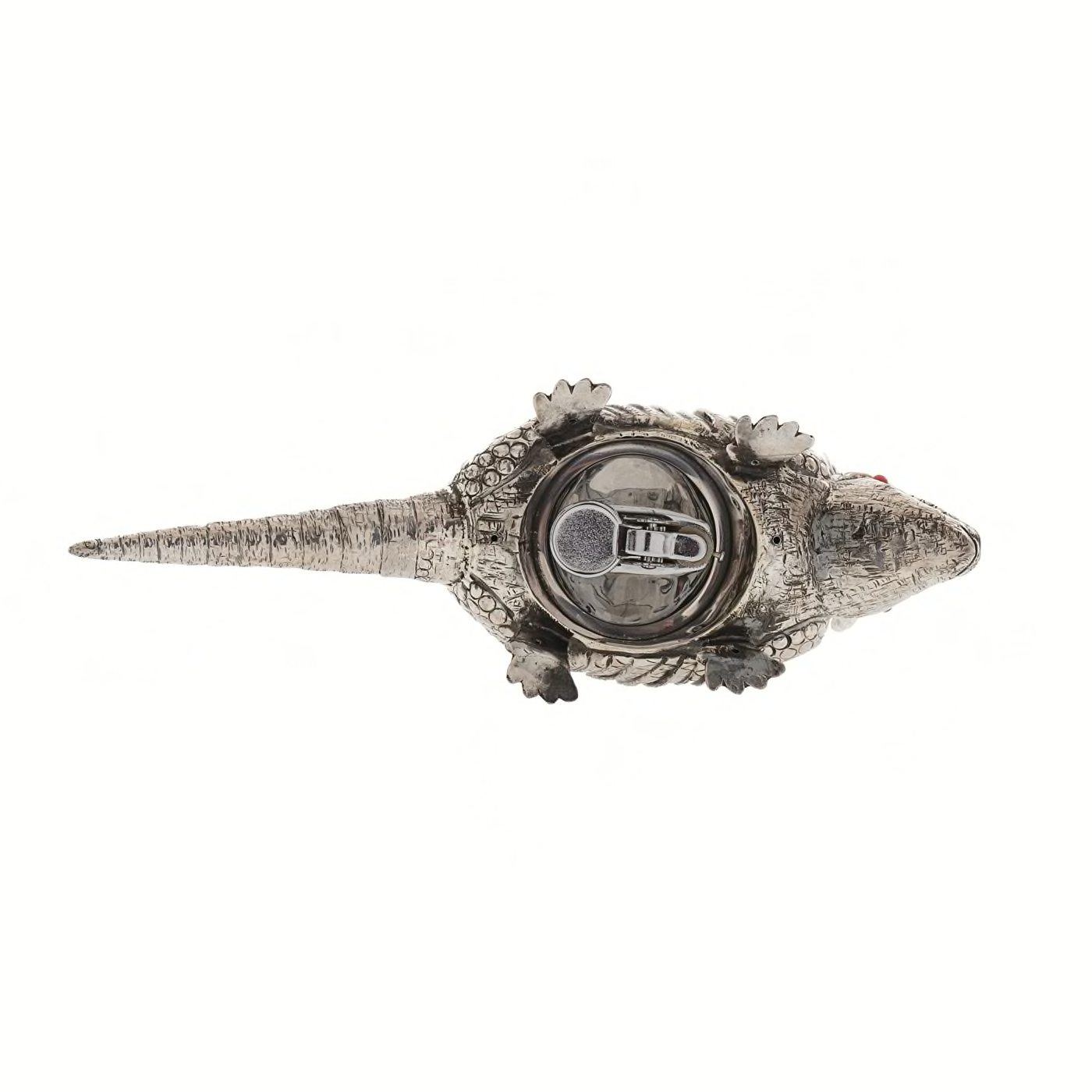 Armadillo Sterling Silver Lighter