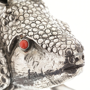 Armadillo Sterling Silver Lighter